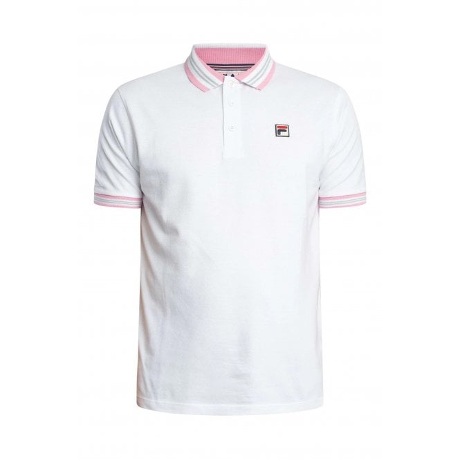 Fila  Vintage Faraz S23MH002 Classic Tipped Polo T-Shirt