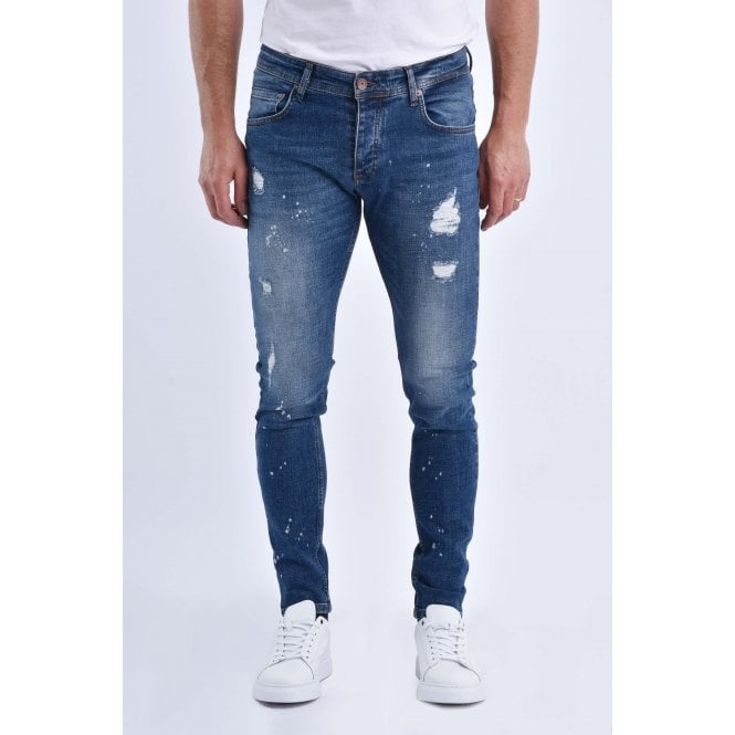 Nico Dolce  | Rocky Slim Fit Stretch Denim Wash Jean