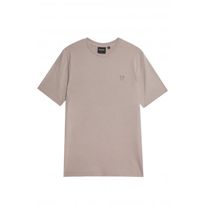 Lyle & Scott  TS400TON Tonal Eagle Logo Superfine Cotton T-Shirt - Fife Grey