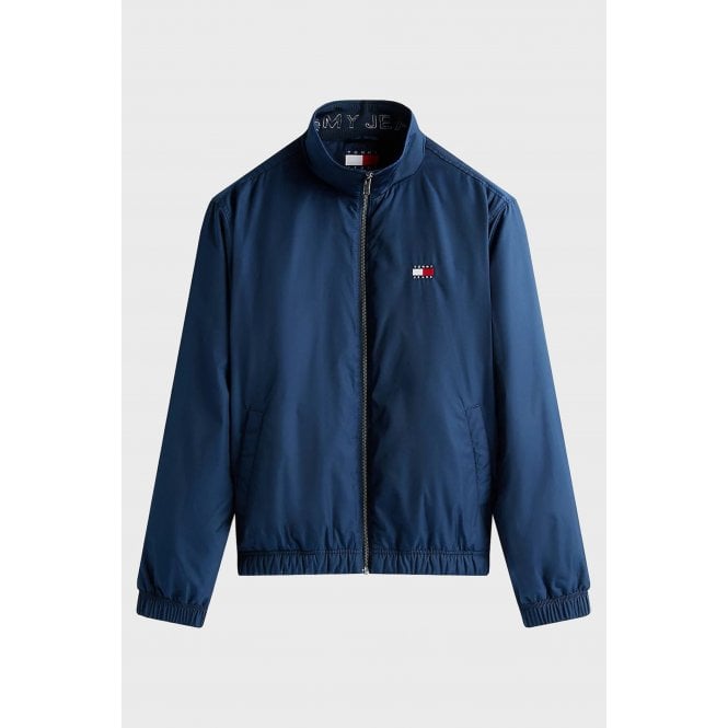 Tommy Jeans  | DM21936 Demi-Season Essential Padded Standup Collar Jacket - Dark Navy