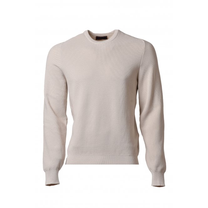 Liwali  | 3641 Crew Neck Soft Touch Textured Fabric Jumper