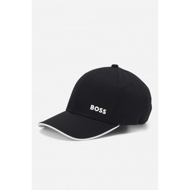 Hugo Boss  50519219 Cotton Bold Twill Contrast Tipped Logo Baseball Cap 