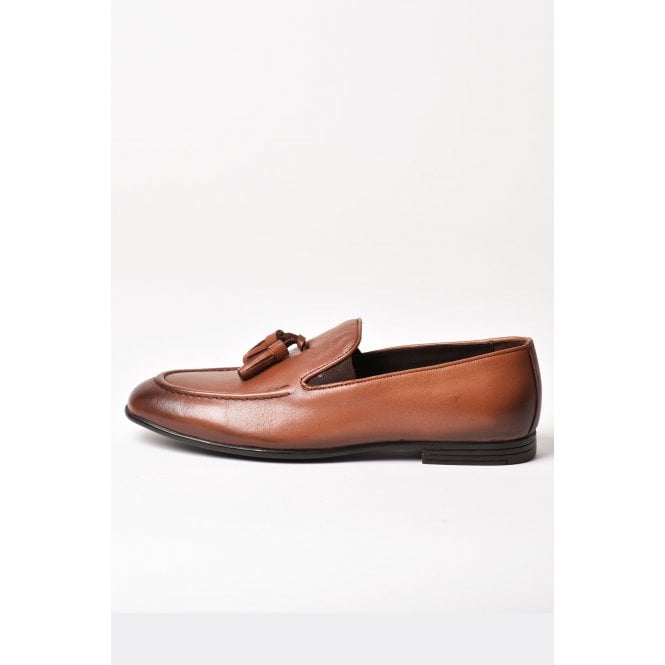 Paul Branco  | M-12233 Leather Classic Tassel Slip-on Formal Loafer