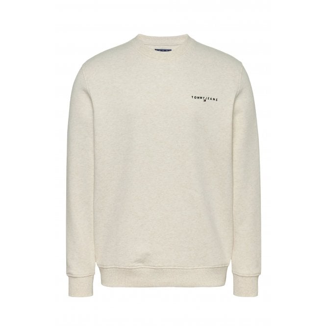 Tommy Jeans  | DM20249 Regular Linear Logo Crew Sweat Top
