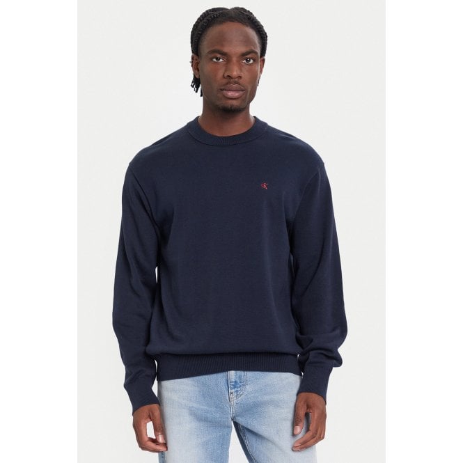 Calvin Klein  Jeans | LV04RC309G Small Logo Crew Cotton Sweat Top