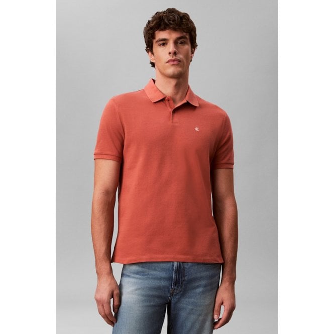 Calvin Klein  Jeans | LV040EM269 Monogram Small Logo Basic Classic Fit Polo T-Shirt