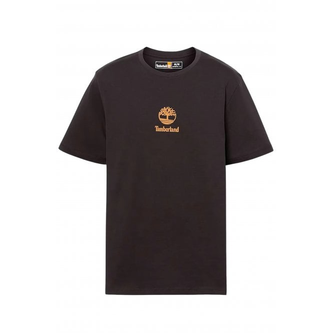 Timberland  TB0A6WWT Print Stack Centre Logo Half Sleeve T-Shirt