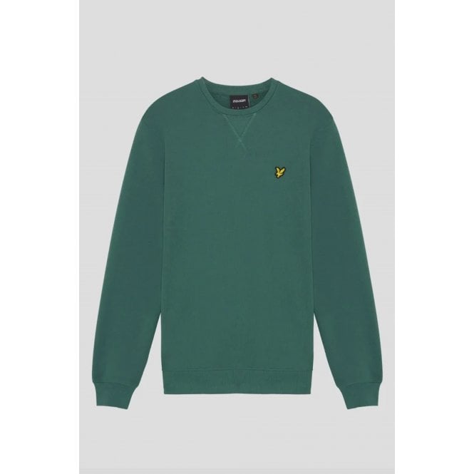 Lyle & Scott  | ML424VOGT Vintage Crew Neck Sweat Top - Everglade Green