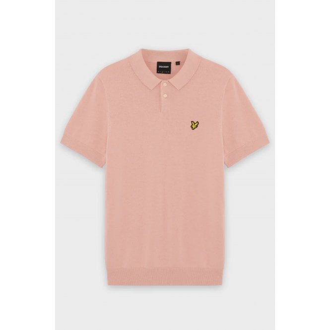 Lyle & Scott  | KN2412V Plain Classic Pique Knitted Polo T-Shirt