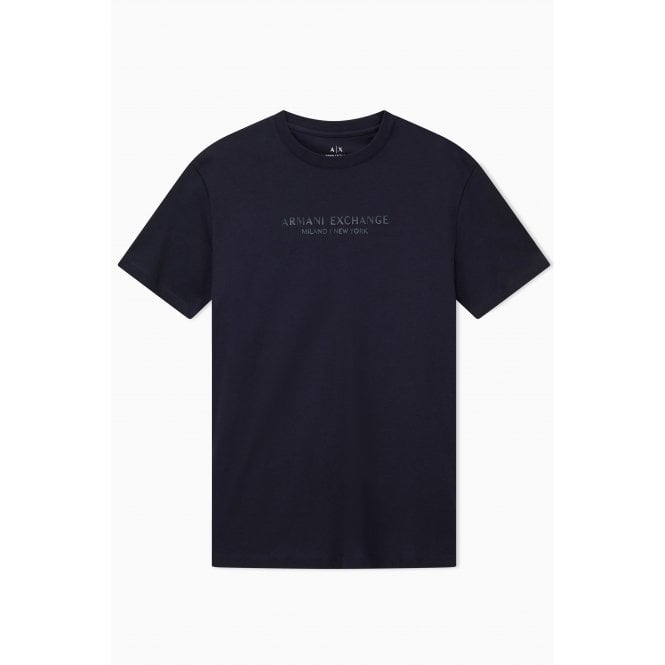 Armani Exchange  | AX XM001280 AF10361 Injection Mould Logo Design Half Sleeve T-Shirt