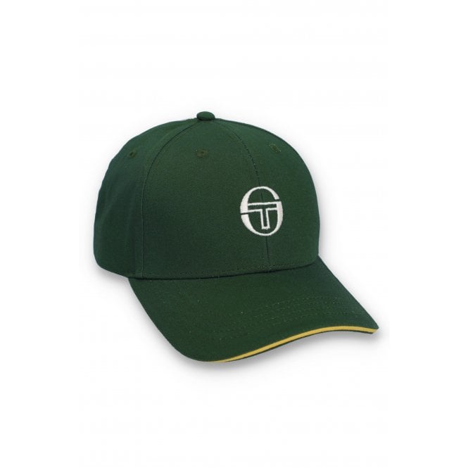 Sergio Tacchini  | Cortona 1267 Peaked Contrast Double Back Stripe Baseball Cap