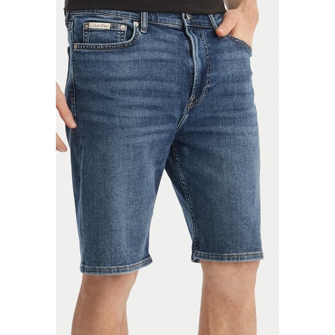 Calvin Klein  Jeans | LV04RF922G Hampton Stretch Denim Short - Blue