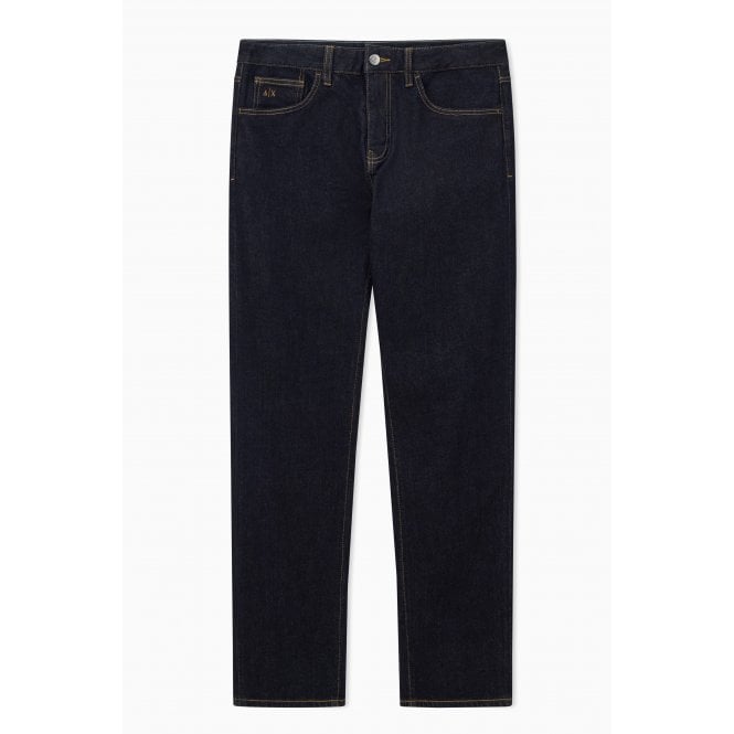 Armani Exchange  | AX XM000069 AF14264 A|X Straight Fit J16 Denim Jean - Indigo Navy