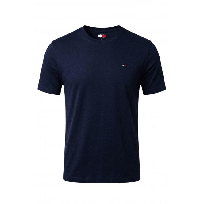 Tommy Jeans  | DM22504 Core Small Flag Logo Cotton Half Sleeve T-Shirt
