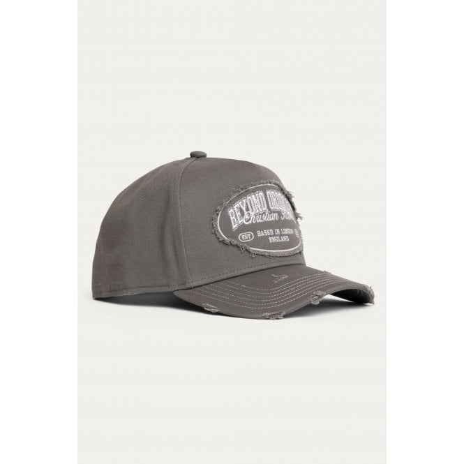 Christian Rose  | CR054 Beyond Ordinary Vol II Oval Emblem Trucker Solid Baseball Cap