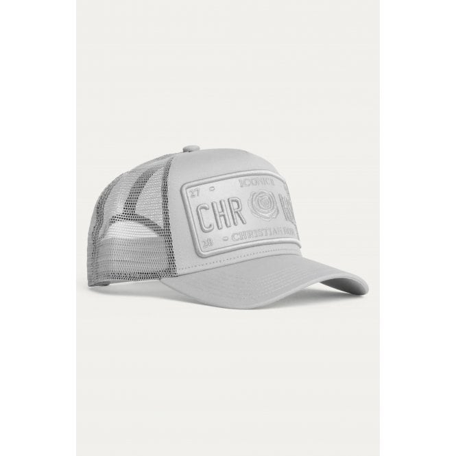 Christian Rose  | CR011 Vinyl Plate Iconic Mesh Trucker Baseball Cap