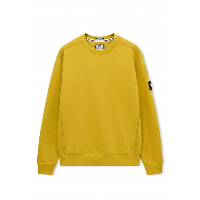 Weekend Offender  SW3A21 Thunder Cotton Jersey Crew Neck Sweat Top