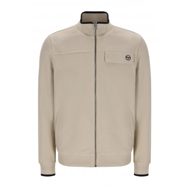Sergio Tacchini  | Guilo 1312 Retro Chest Pocket Full Zip Funnel Neck Track Top