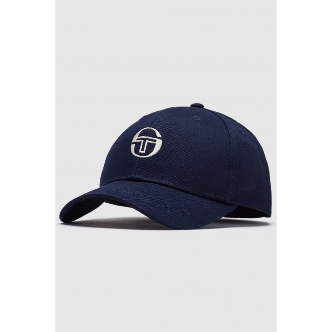 Sergio Tacchini  | Linus 3116 Strapback Contrast Double Back Stripe Baseball Cap