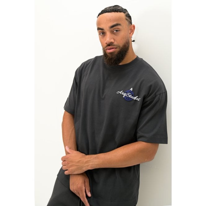 ARQ Studios  | Global Street Relaxed Fit Half Sleeve T-Shirt 