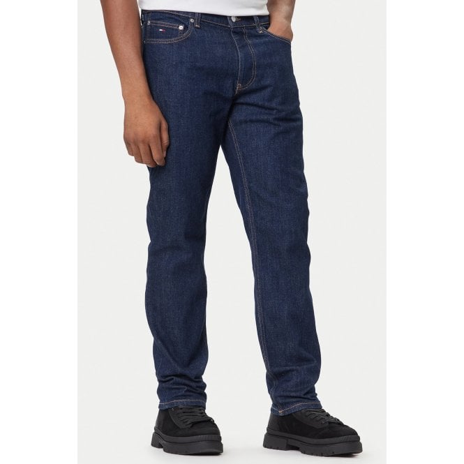 Tommy Jeans  | DM22187 Ryan Solid Colour Slim Fit Straight Denim Jean - Dark Ink