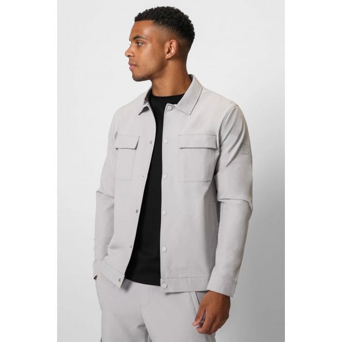 Valere Milano  | Luxe VM-305 Collar Lightweight Premium Slim Fit Overshirt