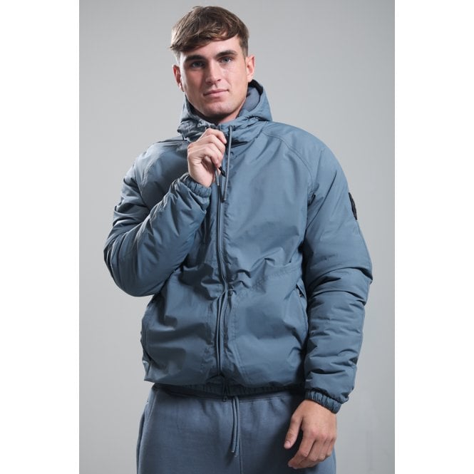 Marshall Artist  | 1228 Louden Thermo Lightweight Nylon Ripstop Hood Jacket - Storm Grey
