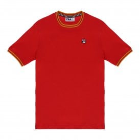 Fila Vintage Flank MEF001 360 Essential Ringer Half Sleeve T-Shirt