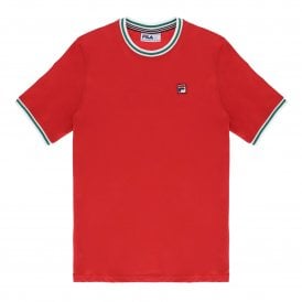 Fila Vintage Flank MEF001 616 Essential Ringer Half Sleeve T-Shirt