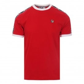 Fila Vintage Luca LM933315 Woven Tape T-Shirt 