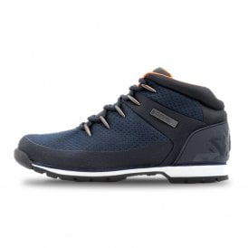 Timberland TB0A1QKA Sprint Trekker Mid Hiker Waterproof Mesh Boot - Navy