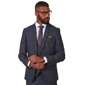 Marc Darcy | Jenson Slim Fit Check Blazer