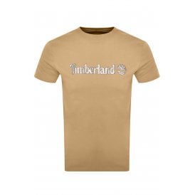 Timberland TB0A5UNF Kennebec Camo Linear Logo Half Sleeve T-Shirt