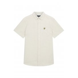 Lyle & Scott | SW1800V Cotton Slub Texture Short Sleeve Shirt