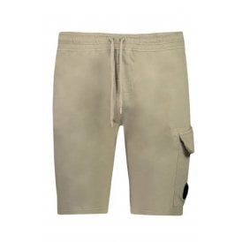 C.P. Company 021A Lens Cargo Sweat Short - Olive
