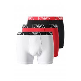 Emporio Armani 111473 3R715 Three-pack Boxer Brief Underwear Set