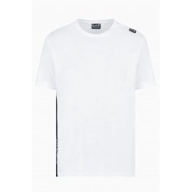 EA7 | Emporio Armani 6DPT04 PJVPZ Right Side Tape Logo Half Sleeve T-Shirt