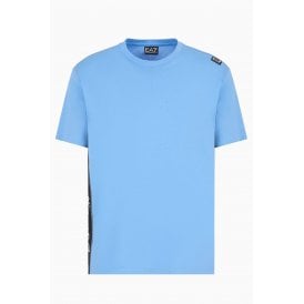 EA7 | Emporio Armani 6DPT04 PJVPZ Right Side Tape Logo Half Sleeve T-Shirt
