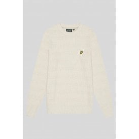 Lyle & Scott | KN2108V Retro Waffle Crew Chunky Knit Jumper