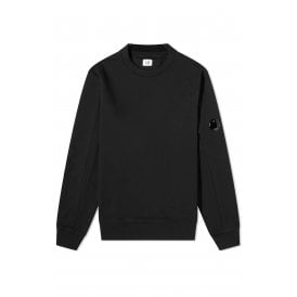 C.P. Company MSS022A Diagonal Raised Fleece Lens Arm Sweat Top