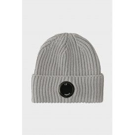 C.P. Company | 17CMAC272A Single Lens Extra Fine Merino Knit Wool Beanie Hat