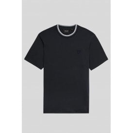 Lyle & Scott TS2227TON Contrast Tipped Superfine Cotton T-Shirt