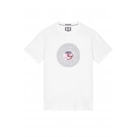 Weekend Offender PT1A10 'That's Entertainment' Lyrics Vinyl Record Graphic T-Shirt - White