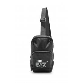 EA7 | Emporio Armani 245087 CC940 Train Core Large 2.5L Cross Body Shoulder Bag - Black/White