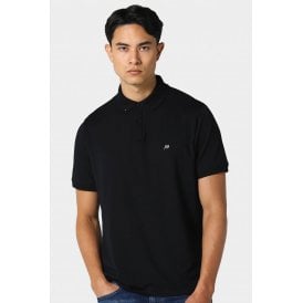 Police Neptunes 0076 Small 'P' Emblem Metal Logo Half-Sleeve Polo T-Shirt 