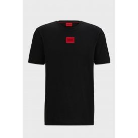 Hugo Boss 50447978 Diragolino Red Box Logo Half Sleeve T-Shirt