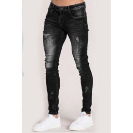Nico Dolce | Rocky Slim Fit Stretch Denim Wash Jean