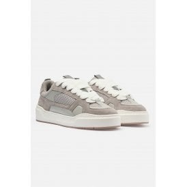 Madison Kohl | MK Skate Contrast Leather Suede Mesh Fabric Trainer