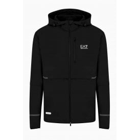 EA7 | Emporio Armani 7M000071 AF13392 Dynamic Athlete VENTUS7 Lightweight Hood Jacket - Black