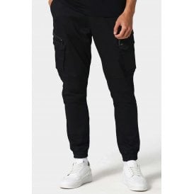 Police 0404 Ware Stretch Cargo Tapered Fit Cuffed Pants